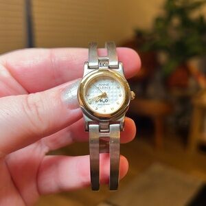 Anne Klein II H2O water resistant dual tone gold silver tone watch